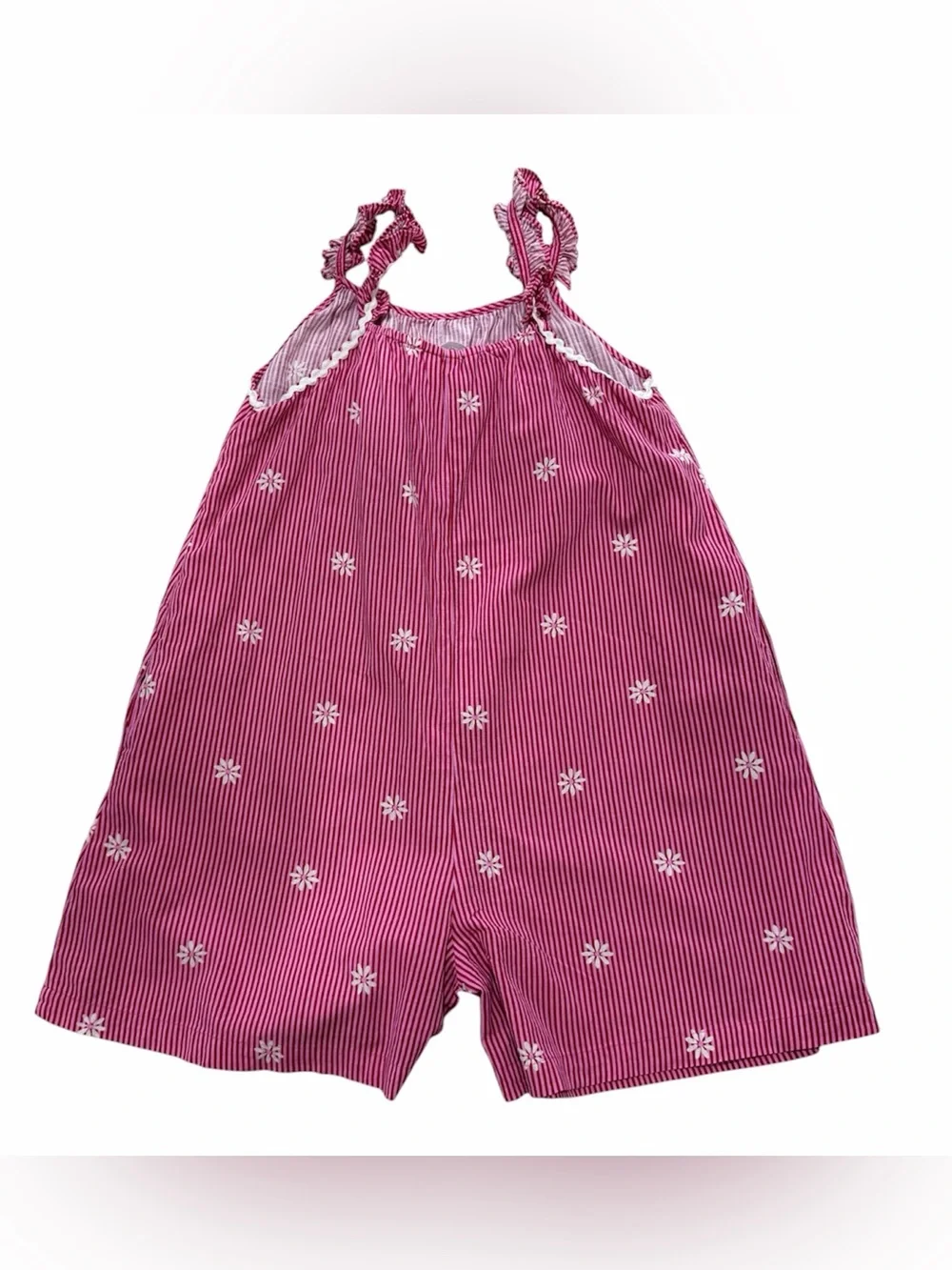 Zara Kids Waved Stripe Playsuit